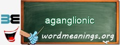 WordMeaning blackboard for aganglionic
